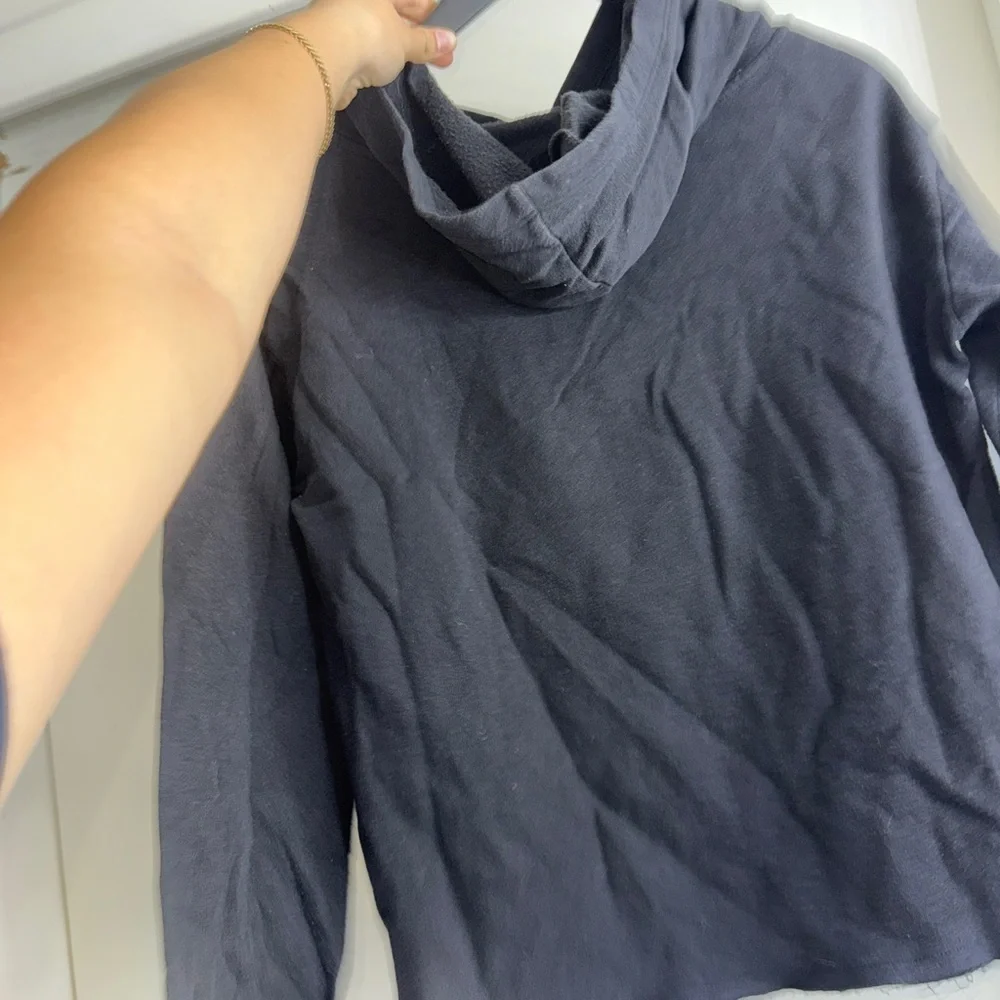 2/$15 Justice Active Black Hoodie Unicorn Frappe